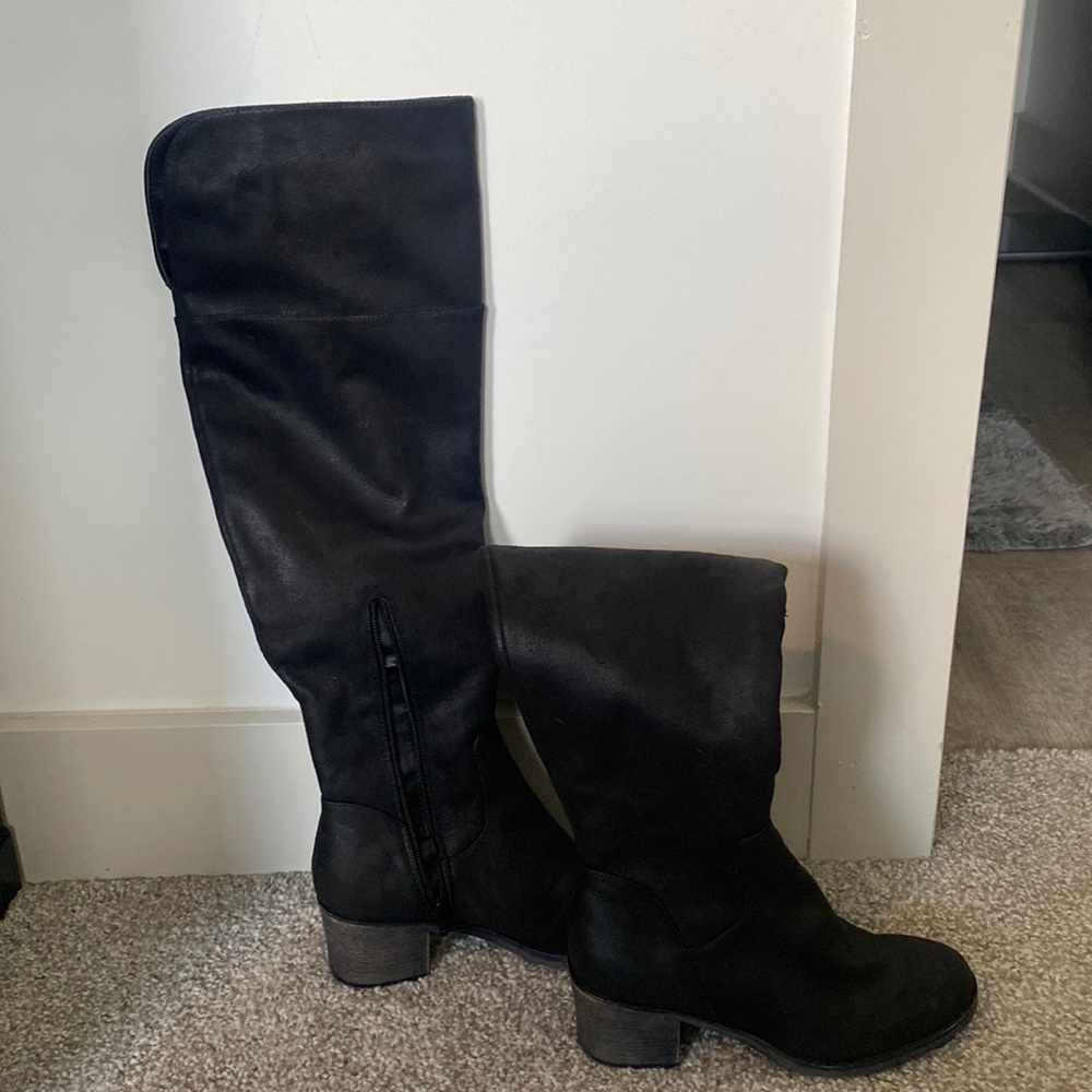 Knee high boots